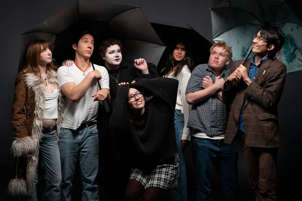 The Super Seven press still